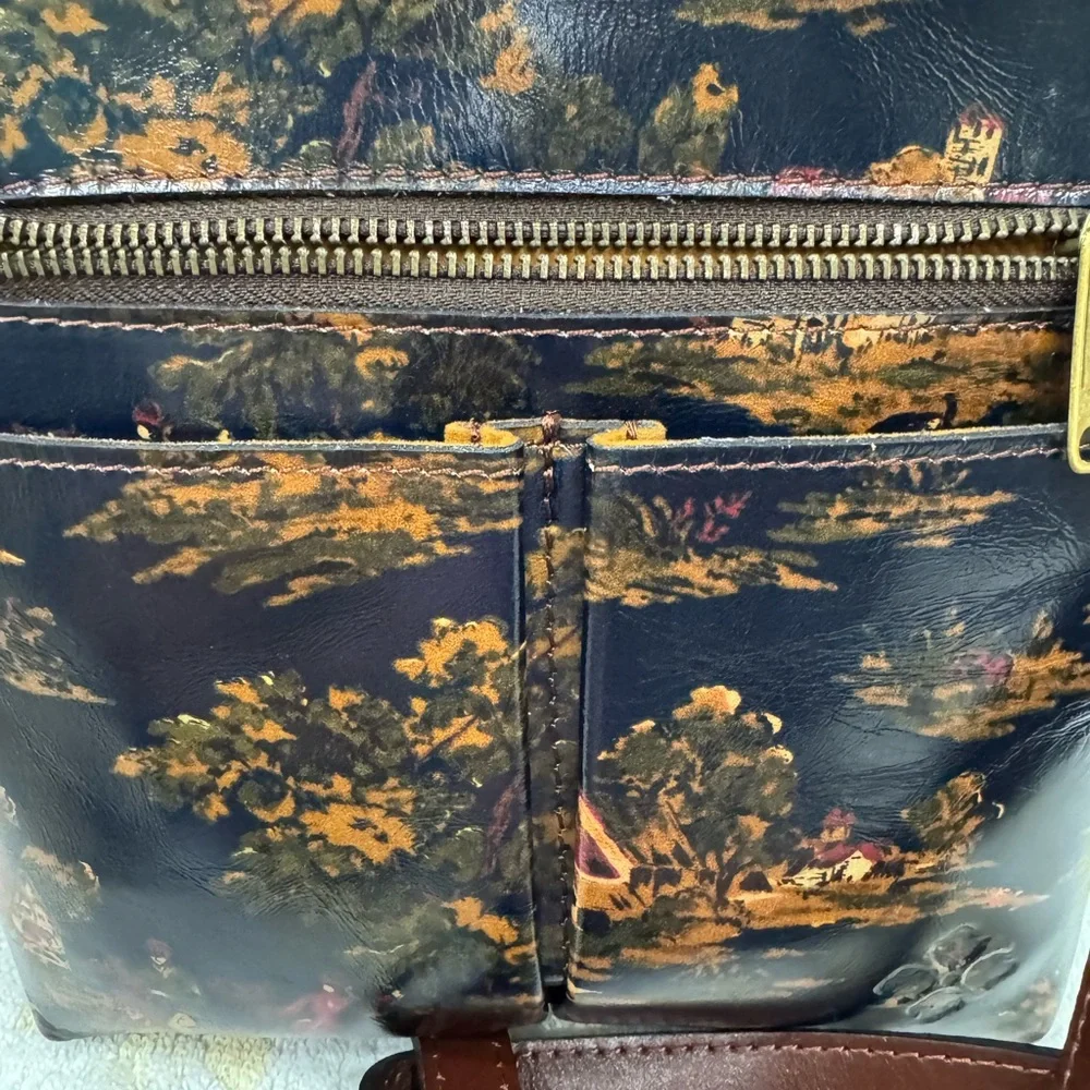 Patricia Nash Granada Leather Crossbody Kent Countryside - Picture 10 of 16